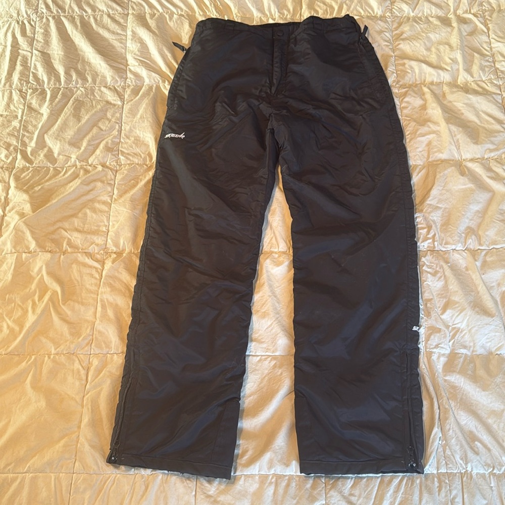 Ski Gear skidder youth XL black ski pants